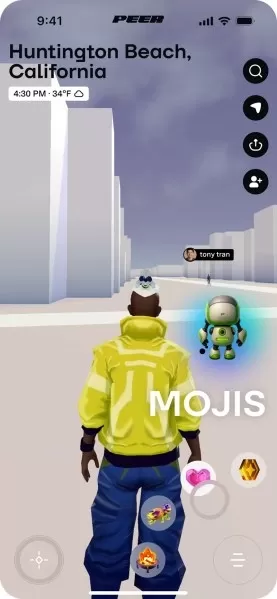 Peer has a dynamic world.