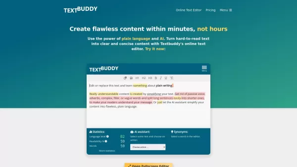 AI Text Editor