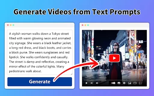 AI Video Editor - Chrome Extension