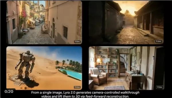 NVIDIA Research releases Lyra2.0 on Hugging Face, an AI framework that generates persistent, explorable 3D worlds from a single image. It tackles spatial forgetting and temporal drift issues, enabling long, consistent video sequences for real-time rendering, robot simulation, and asset creation in game engines. The open-source model is available for commercial use.