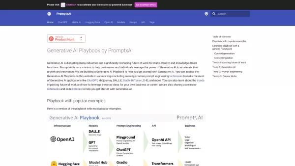 Generative AI Playbook by PromptxAI