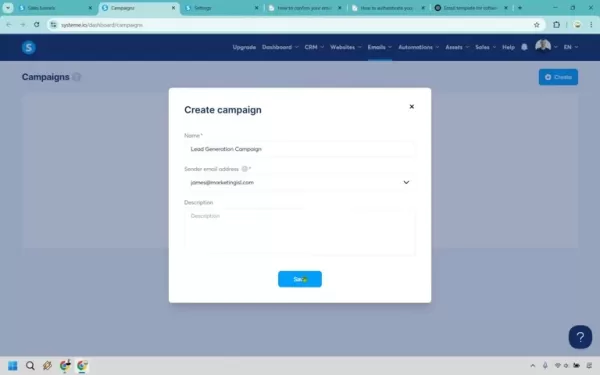 Campañas de correo electrónico de Systeme.io: Estrategias para altas conversiones