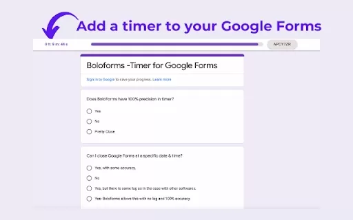 BoloForms - Chrome Extension