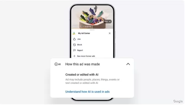 Google My Ad Center 現已自動為生成式 AI 廣告標註標籤