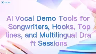 AI Vocal Demo Tools for Songwriters, Hooks, Toplines, and Multilingual Draft Sessions