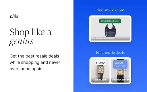 Phia - Chrome Extension