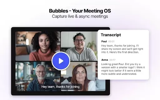 Bubbles - AI Meeting Notes & Screen Recorder