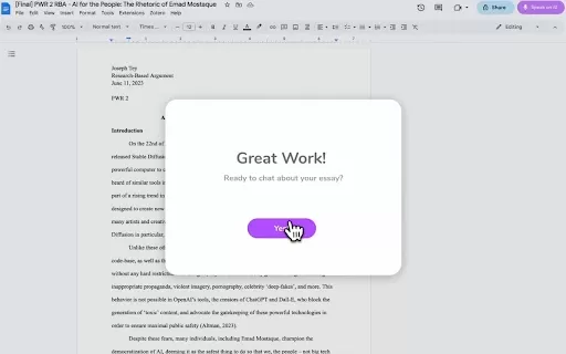 Uncover your student's true understanding - Chrome Extension