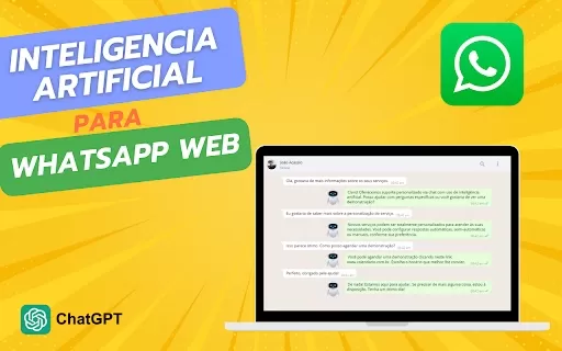 ChatGpt para WhatsApp Grátis - Chrome Extension