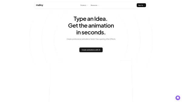 Malloy Studio - You AI Motion Designer