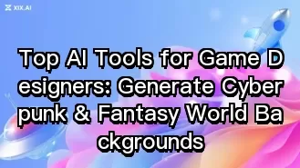 ゲームデザイナー向けのトップAIツール:サイバーパンクやファンタジー世界の背景を生成する