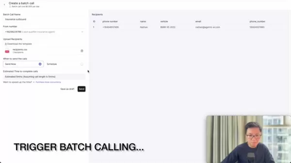 Insurance Outbound Calls with Trigger AI