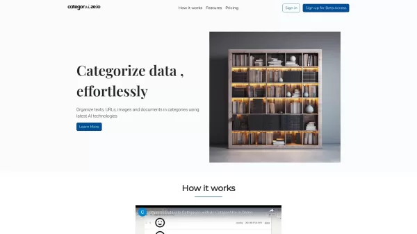 CategorAIze.io
