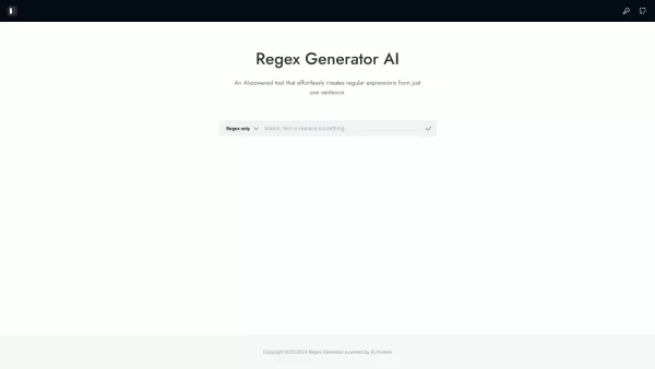 Regex Generator AI