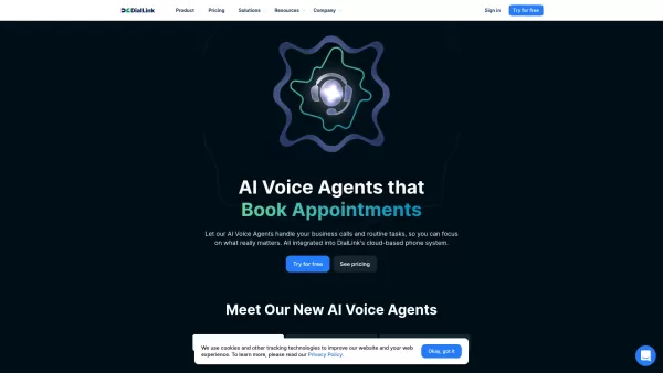 DialLink's AI Voice Agents