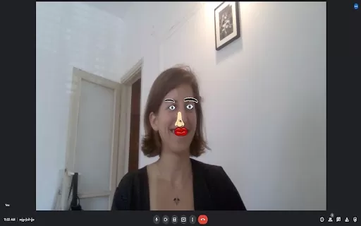 P5 and faceApi Cartoon Overlay - Chrome Extension