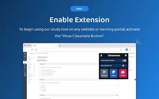 Classmate AI - Chrome Extension