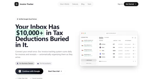 Invoice Tracker