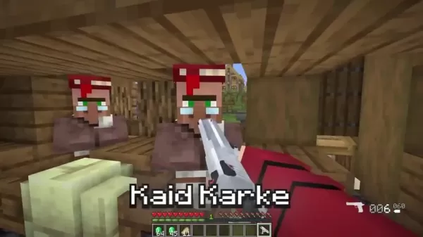 Villagers showing social dynamics