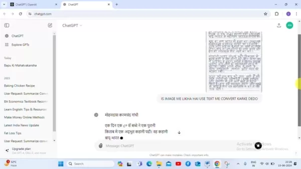 Hướng dẫn Chatgpt để chuyển đổi