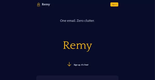 Remy - Newsletter Summarizer