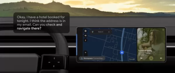 Google은 차량용 Android Auto에서 Google 어시스턴트를 Gemini AI로 대체합니다. 이제 전 세계 45개 언어로 출시되어 사용자가 자연스러운 대화를 통해 메시지와 이메일을 요약하는 경로를 따라 레스토랑을 찾고 음악 재생 목록을 만드는 등의 작업을 완료할 수 있습니다.
