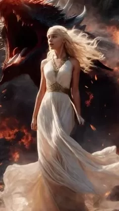 AI Recreates Daenerys Targaryen's Iconic Dragon Queen Look