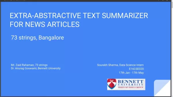 AI Streamlines News Article Summarization in Comprehensive Guide