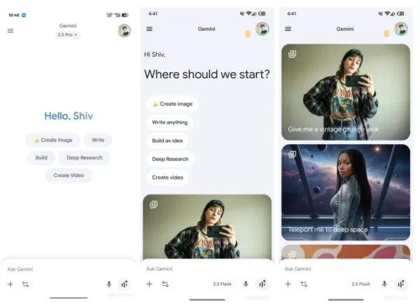 screenshots mit gemini