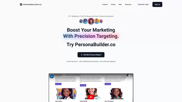 Personabuilder.co / Build your Personas