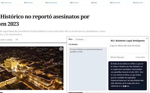 ALI: Asistente Legal Inteligente
