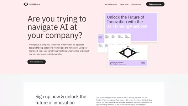 Double A Framework: AI-Driven Innovation