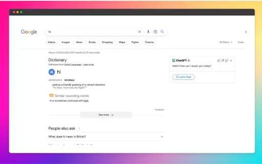 chatgpt of openai for google - Chrome Extension