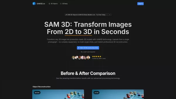 SAM 3D