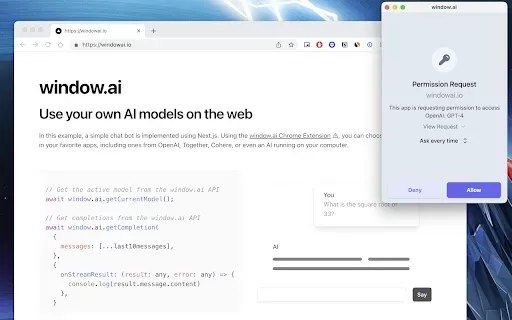 Window AI