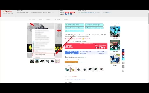 PicTranslate - Chrome Extension
