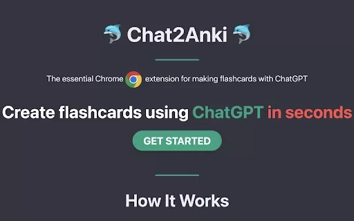 Chat2Anki - Chrome Extension