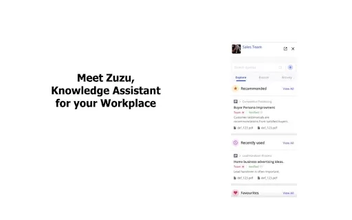 Zuzu AI - Chrome Extension