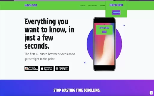 Nonsense Translator AI - Chrome Extension