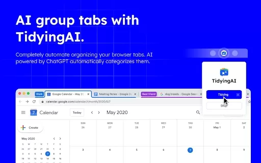 Chrome Tab & Bookmark Organizer - Chrome Extension