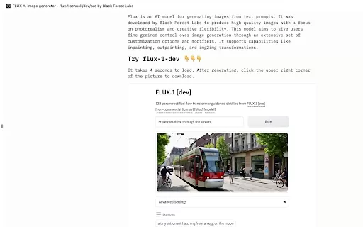 Flux AI - Chrome Extension