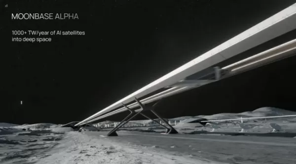 馬斯克揭曉「月球基地阿爾法」，作為 SpaceX 與 xAI 的指導願景