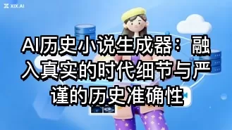 AI历史小说生成器:融入真实的时代细节与严谨的历史准确性