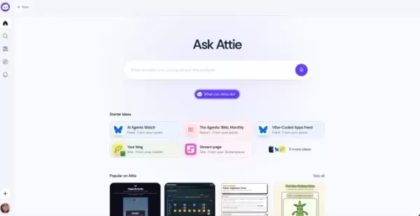 Bluesky amplía su aplicación Attie impulsada por IA para permitir que cualquiera construya sitios web, juegos y más