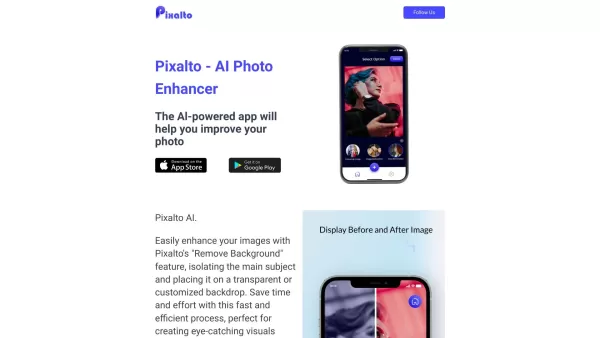 Pixalto - AI Photo Enhancer