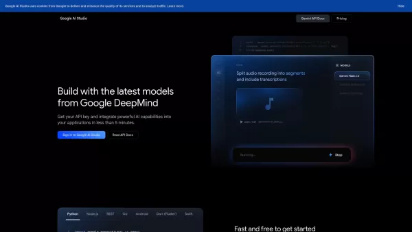 Google AI Studio