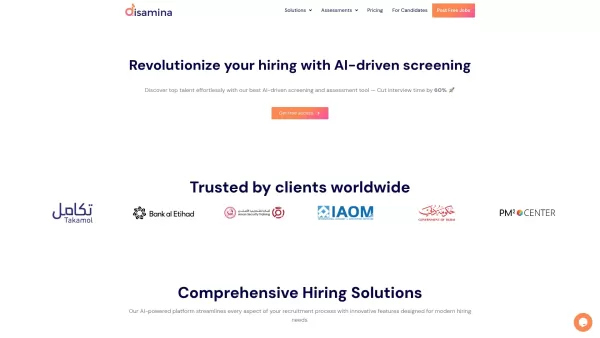 Disamina AI - Hiring Platform