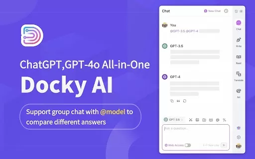 All-in-one AI assistant - Chrome Extension
