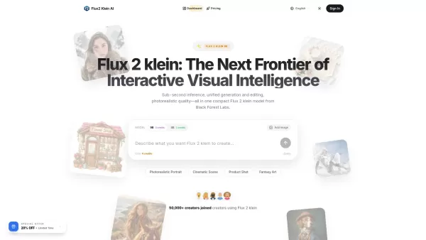 Flux 2 klein AI Image Generator | Flux2 Klein AI