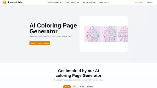 AI Coloring Pages Generator Free Online - aiausmalbilder